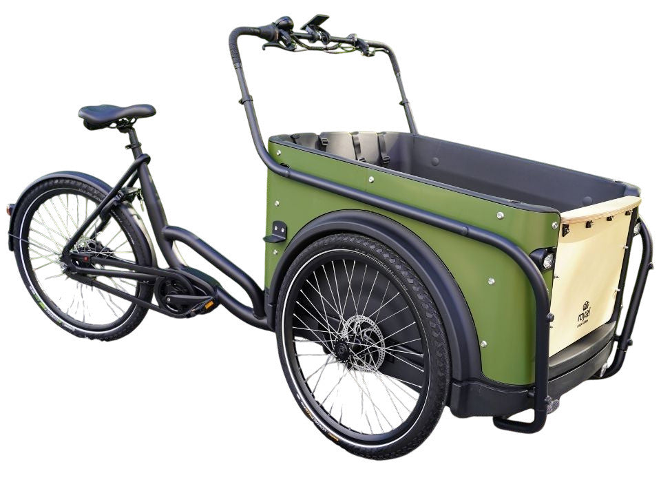 Royal 3W Premium – Elektrisches Dreirad-Lastenrad