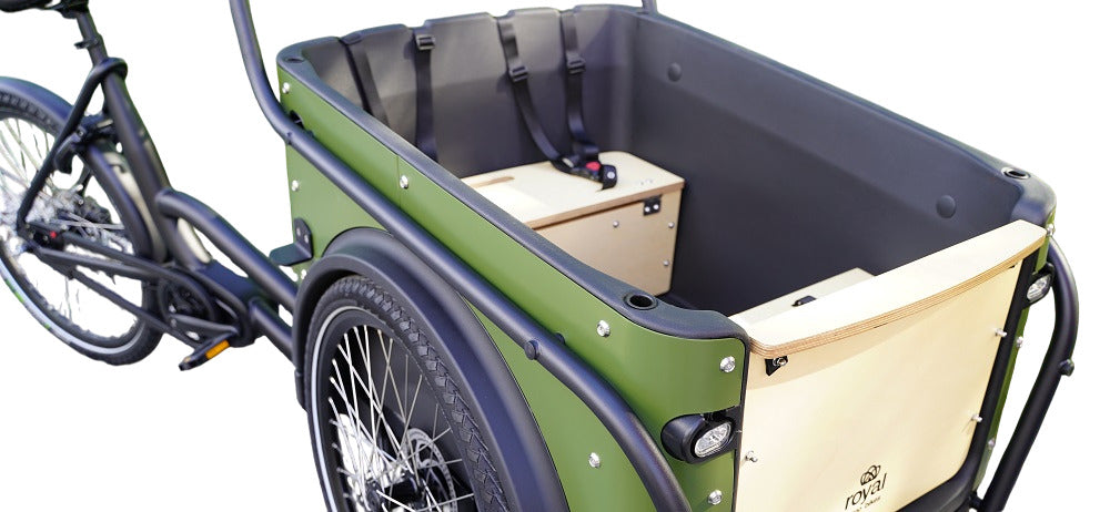 Royal 3W Premium – Elektrisches Dreirad-Lastenrad